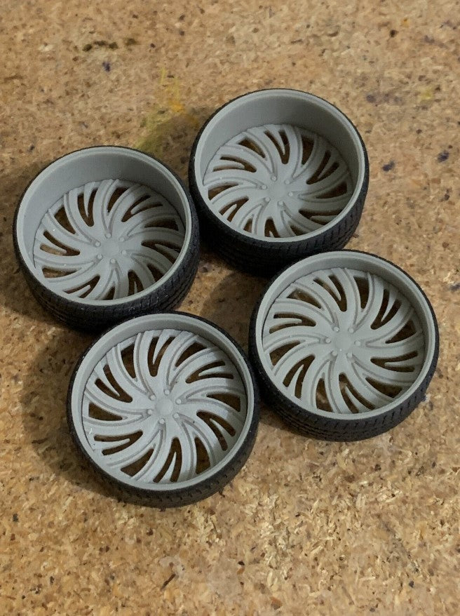 1/25 Scale - TMP V36 in 24"-36" (6-lug) for Trucks