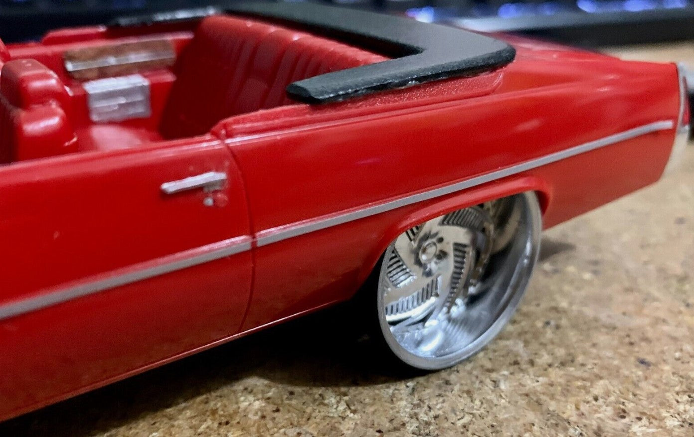 1/25 Scale - TMP D034V2 - in 26"-36" Donk, Big Rims, Trucks, Box, G-Body, B-Body