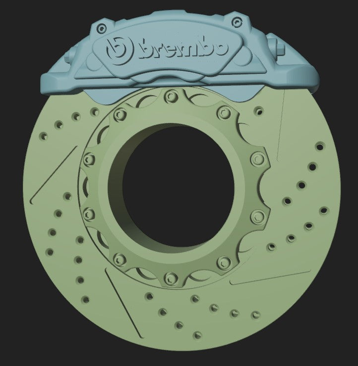 1/25 & 1/24 Scale - BREMBO Big Rim Disc Brake Set