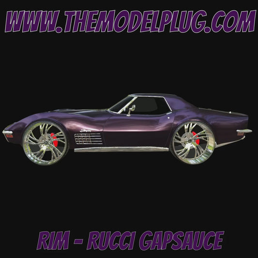 1/25 Scale - RUCC! GAPSAUCE - in 26"-36" Donk, Big Rims, Box Chevy, G-Body