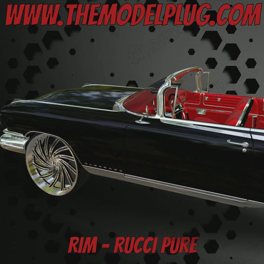 1/25 Scale - RUCC! PURE - in 26"-36" Donk, Big Rims, Box Chevy, G-Body