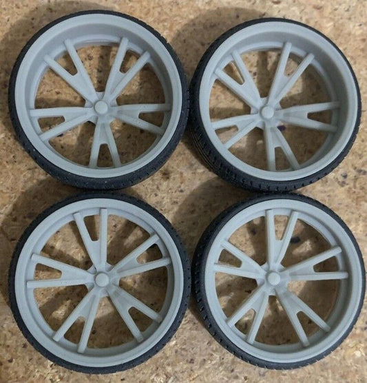 1/25 Scale - TMP D028 in 26"-30" Donk, Box, Big Rims, Trucks